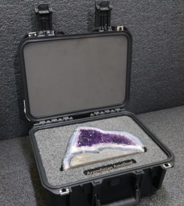 Foam Fitted Case to Safely Transport Fine Specimens