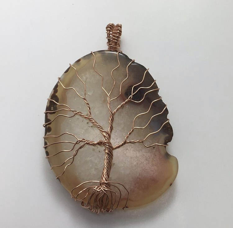HGMS Classes Tree of Life Wire wrapping example