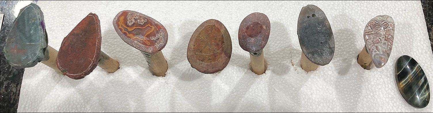 Cabochon Making Progression