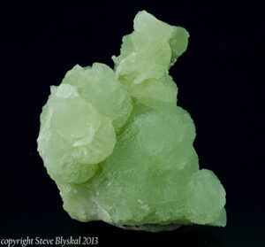 Prehnite2 Prehnite Carchelego Jaen Spain