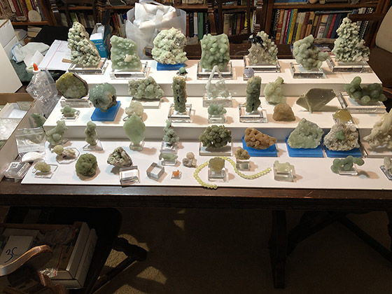 setup2 Adding the risers for specimens