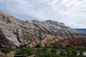 photo of Split Mountain in Dinosaur National Monument, Utah