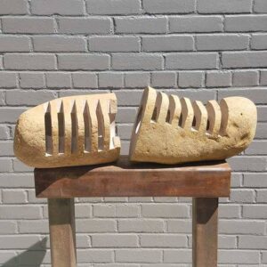 Boulder Art by Keirsten Mia Red
