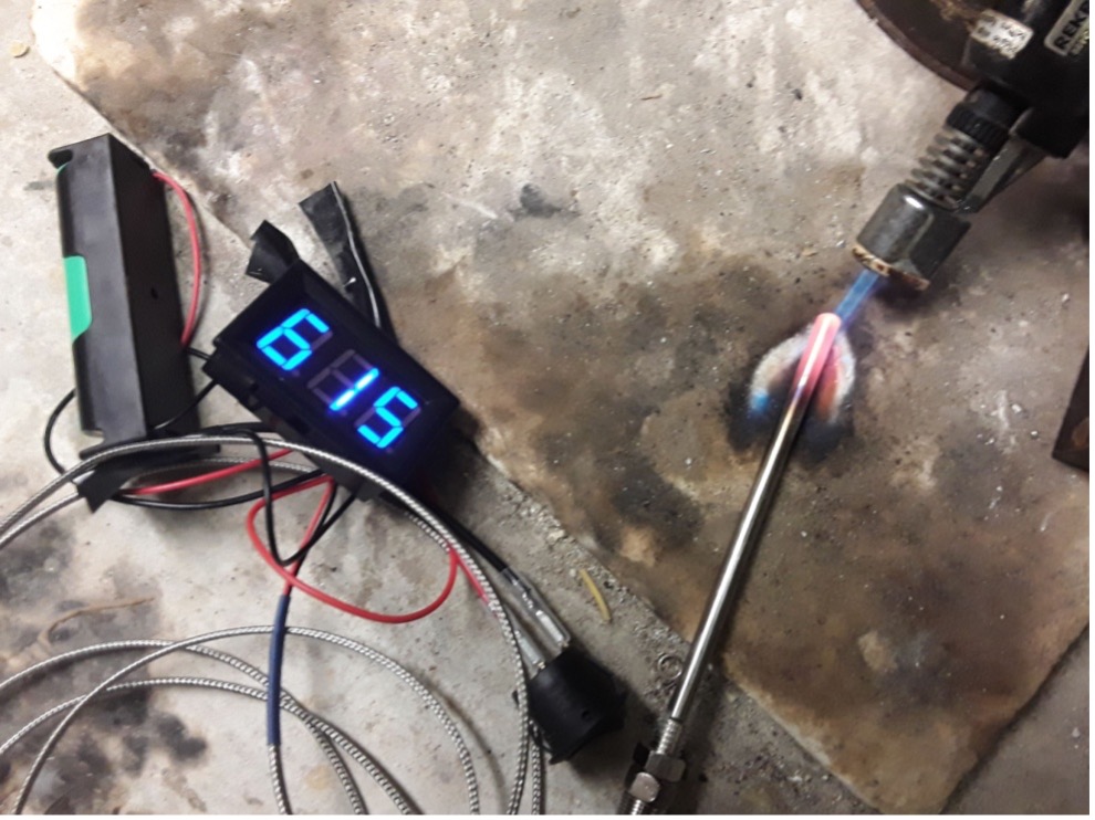 Heating thermocouple