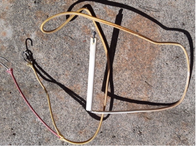 Thermocouple with crystallized probe