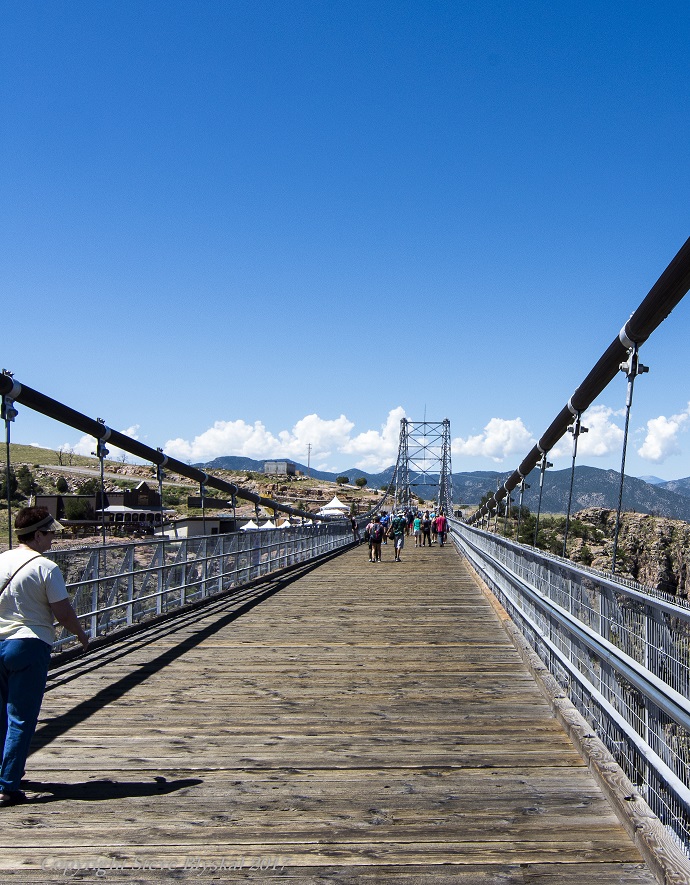 Suspension bridge, Royal Gorge