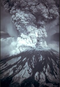 eruption of Mt. St. Helens