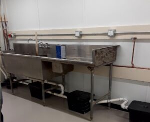 Shop Sink in new location