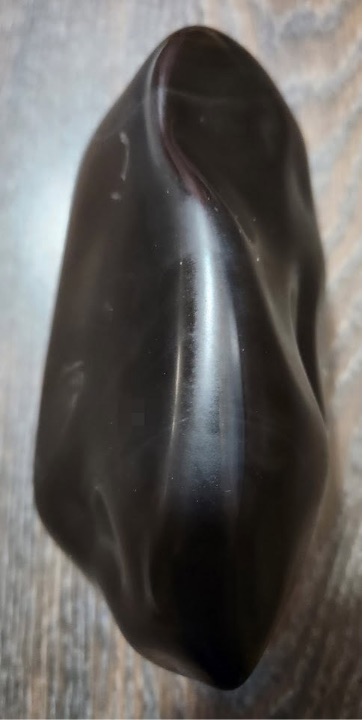Buffing Wheel Polish on Obsidian