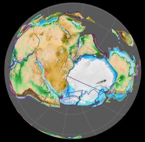 Gondwana 420 million years ago