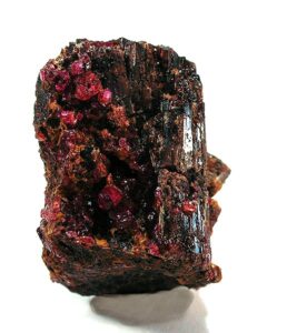 Painite-255206 Ruby (red) on Painite