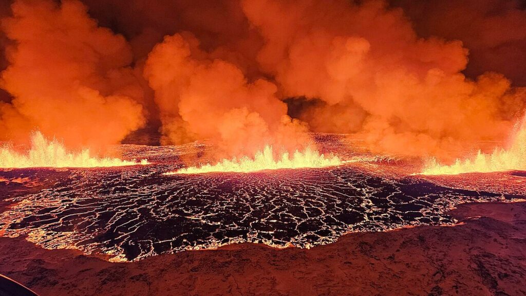 Sundhnúkur Eruption