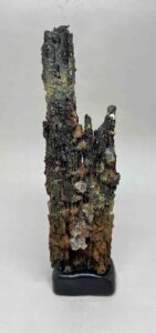 Hematite with calcite (Mexico) on stand