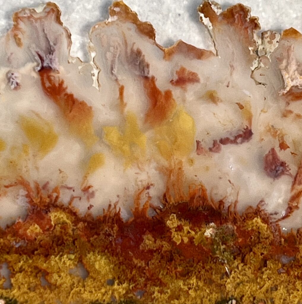 Flame Agate, Mexico, flame type