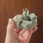Miner figure in Geode