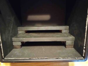 Front View With Shelves